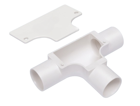 Conduit Inspection Tee With Lid