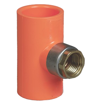 Sprinkler Head Tee(Brass Thread)