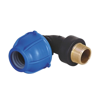 Male Threaded Elbow 90° (Brass)