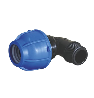 Male/Female Threaded Elbow 90° (Plastic)